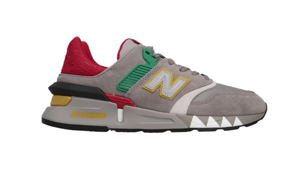 New Balance 997 Grey Red Yellow